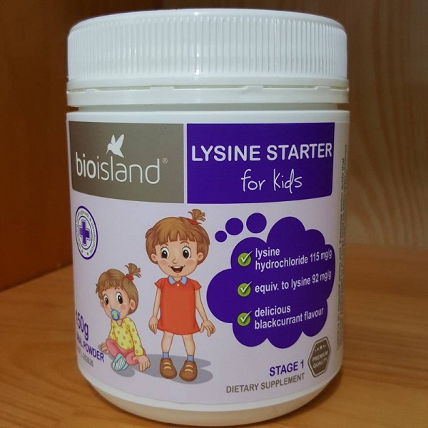 bột lysine úc có tốt không webtretho, review bio island lysine starter for kid 150g, cho bé uống lysine vào lúc nào trong ngày, cách dùng lysine cho bé, cách sử dụng bột lysine uống vào lúc nào, cách dùng.