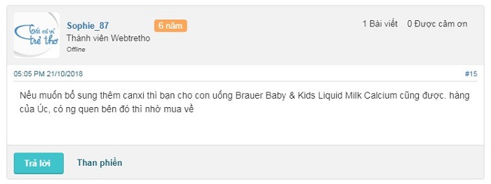 brauer baby & kids liquid milk calcium 200ml, brauer baby and kids milk calcium liquid 200ml