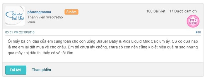 brauer baby & kids liquid milk calcium 200ml, brauer baby and kids milk calcium liquid 200ml