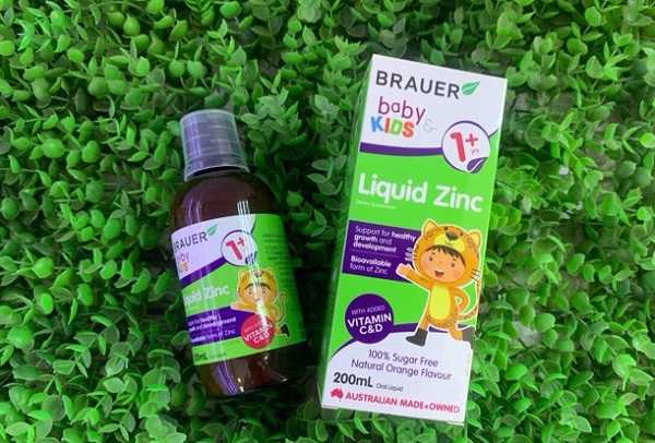 Đối tượng sử dụng Brauer Baby & Kids Liquid Zinc 