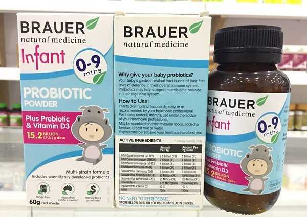Brauer Infant Probiotic Powder