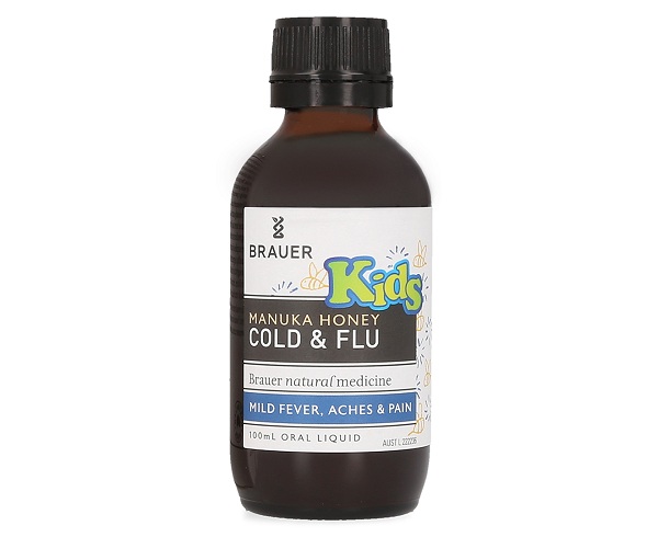 Công dụng của Brauer Honey Kids Cold & Flu