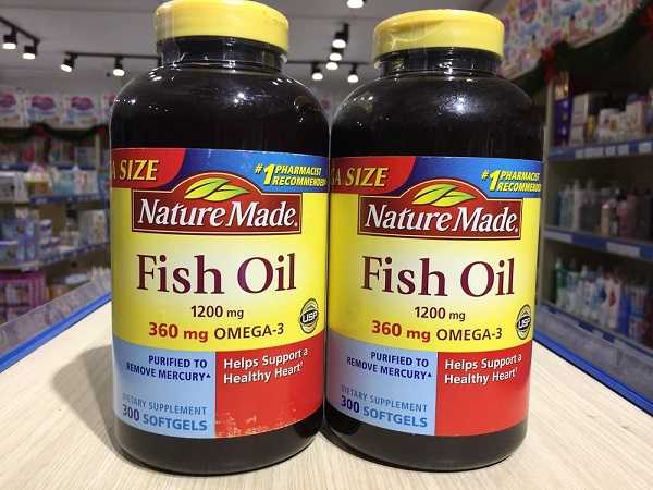Dầu cá Nature Made Fish Oil có công dụng gì?