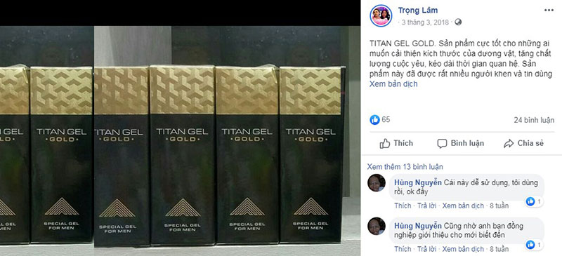 gel titan gold có hiệu quả không, titan gel gold review, 1 hộp titan gel dùng được bao lâu, review titan gel gold có tốt không, thuoc titan gel co tac dung phu khong, công dụng của titan gel gold, giá titan gold, giá gel titan gold.