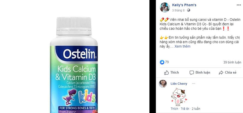 ostelin vitamin d & calcium kid 90 viên, cách dùng thuốc ostelin vitamin d & calcium kid 90 tablets.