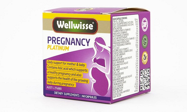 Công dụng của Wellwisse Pregnancy Platinum