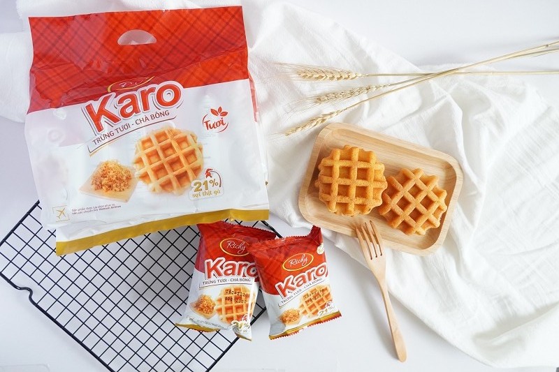 1 cái bánh Karo bao nhiêu calo? Ăn bánh Karo có béo không?