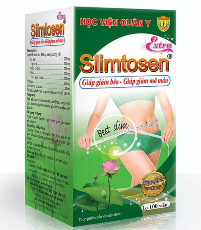 Review thuốc giảm cân Slimtosen Extra có tốt không? Giá bao nhiêu?