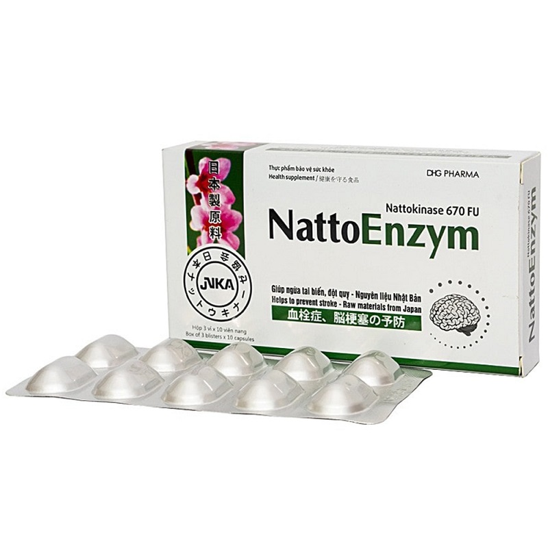 NattoEnzym - Ngừa tai biến mạch máu não