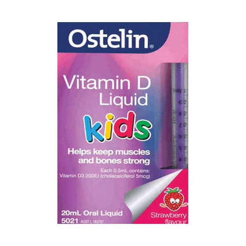 Vitamin D Ostelin Liquid Kids Dạng Nước Của Úc 20ml